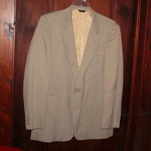 Vintage 1970's David George tan disco suit jacket